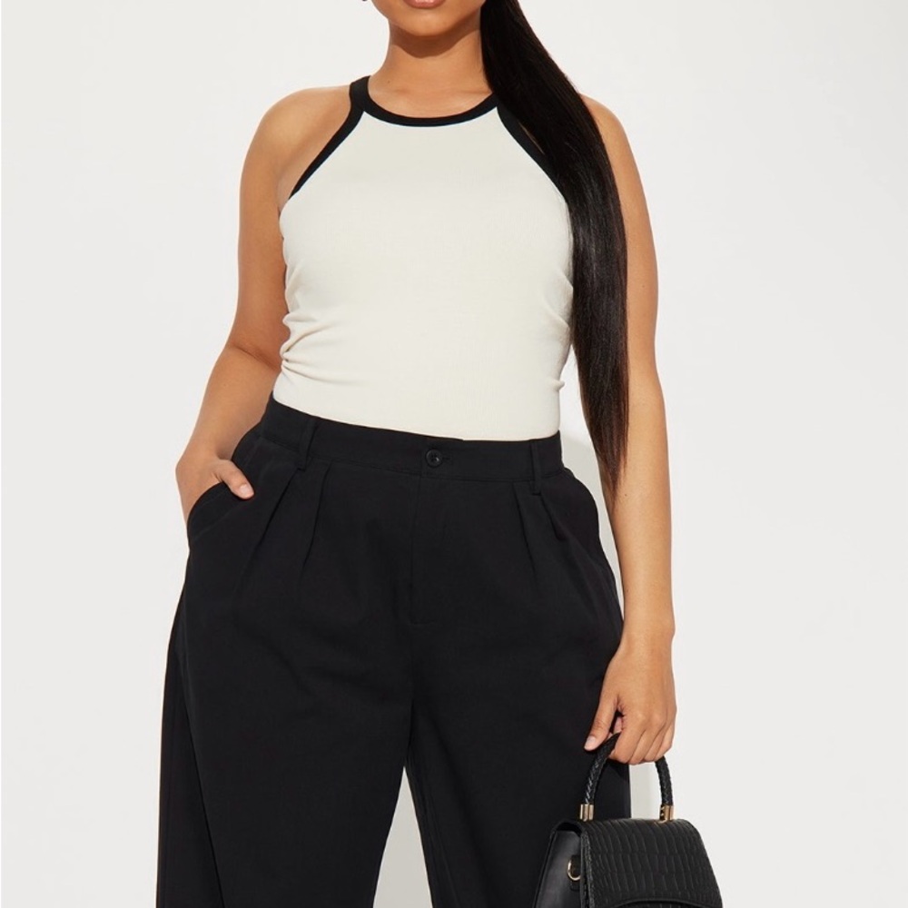Fashion Nova High Neck Tank
